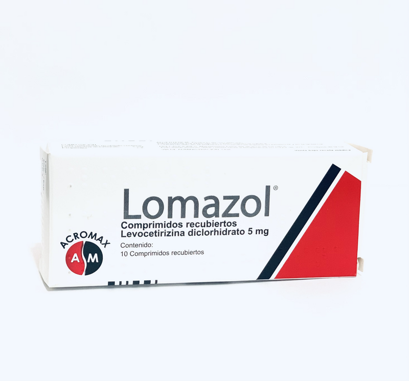 LOMAZOL COMPRIMIDOS RECUBIERTOS 5MG X10 - Xanafiz